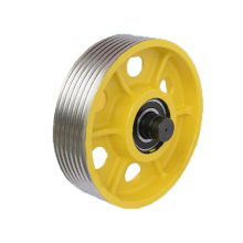 W58 Guide roller counterweight car top wheel for elevator